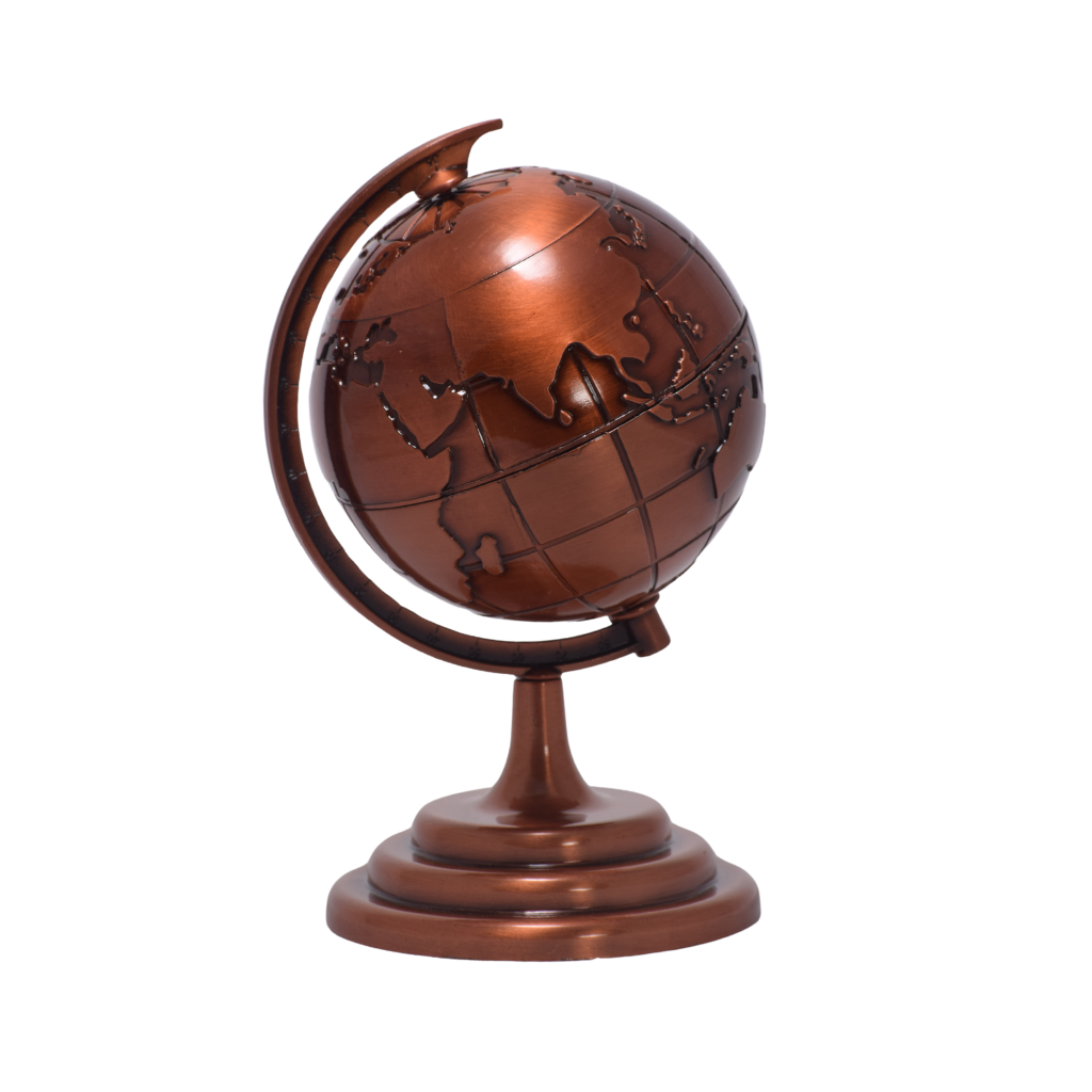 Globo de Metal Bronce
