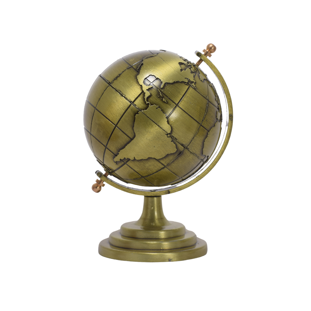 Globo de Metal Dorado