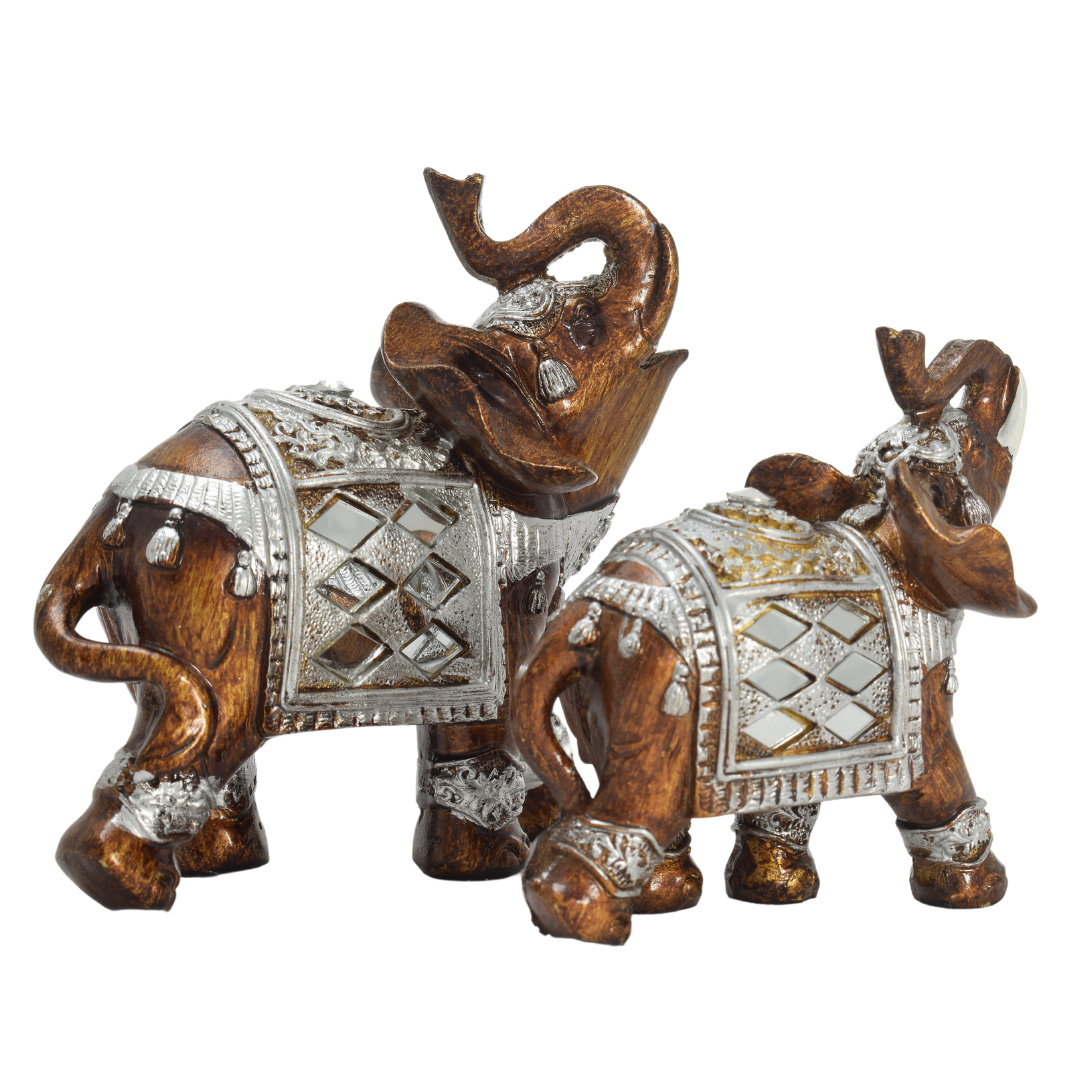 Elefante de la Fortuna con Espejos Pequeño