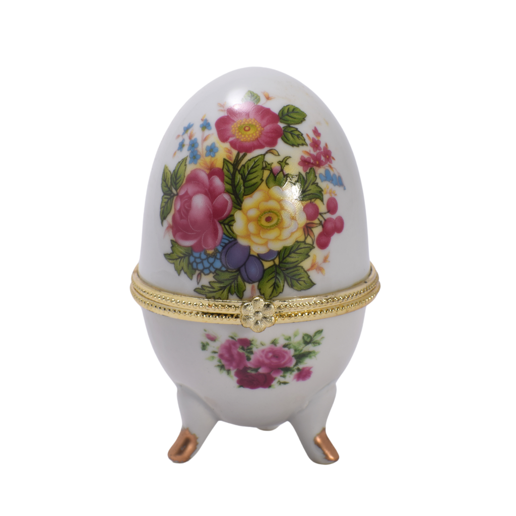 Joyero Huevo Porcelana B