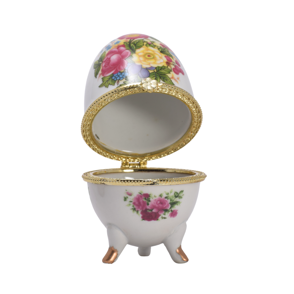 Joyero Huevo Porcelana B