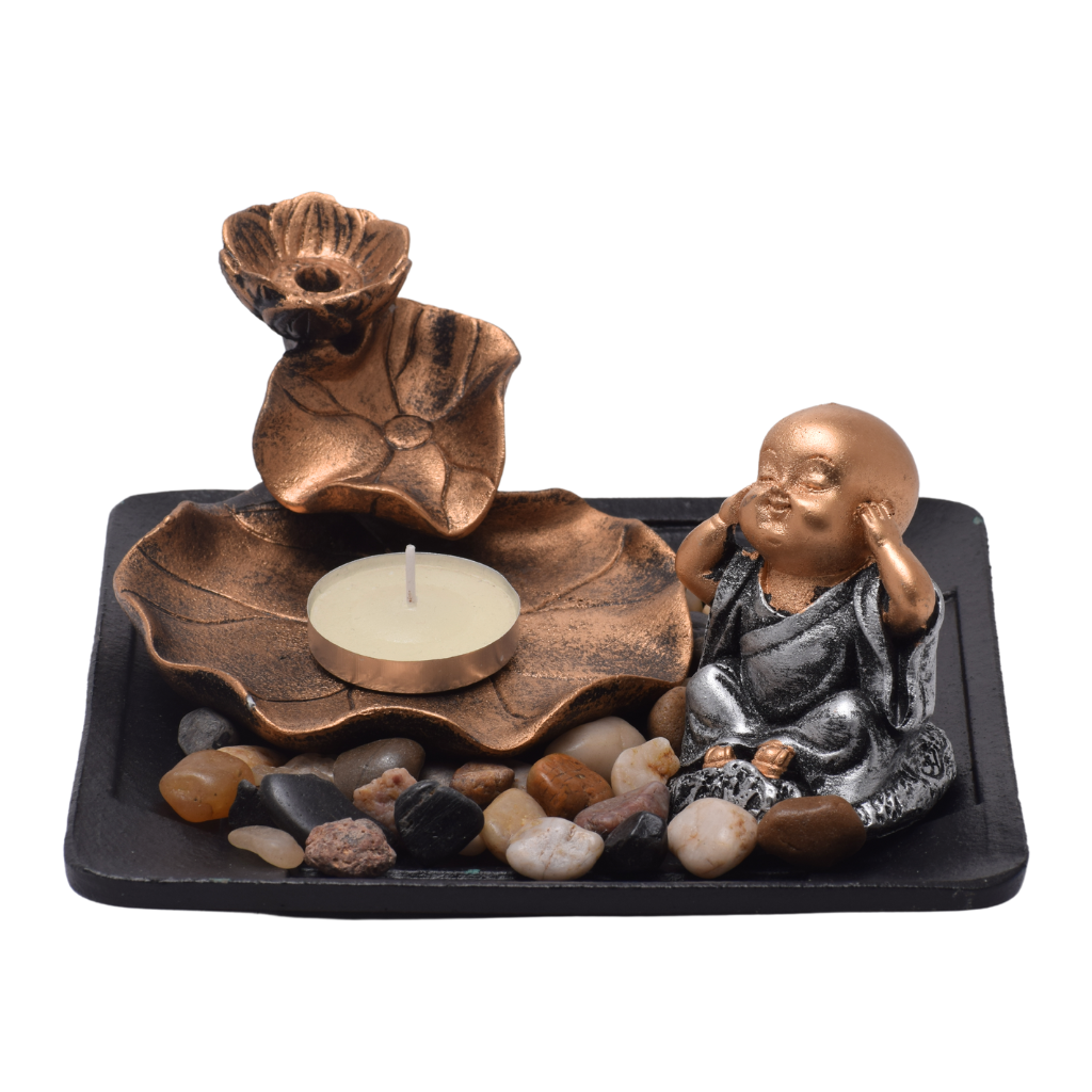 Quemador incienso esotérico Zen