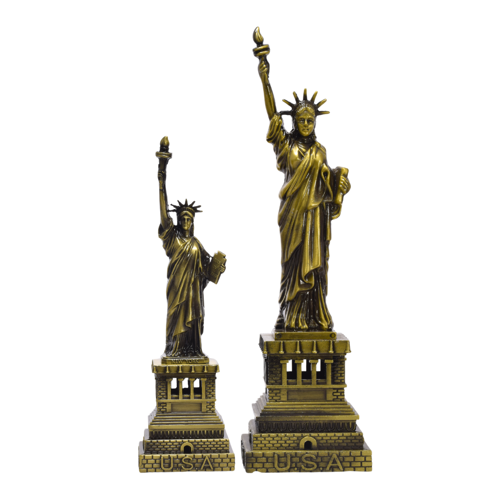 Estatua de La Libertad en Metal L