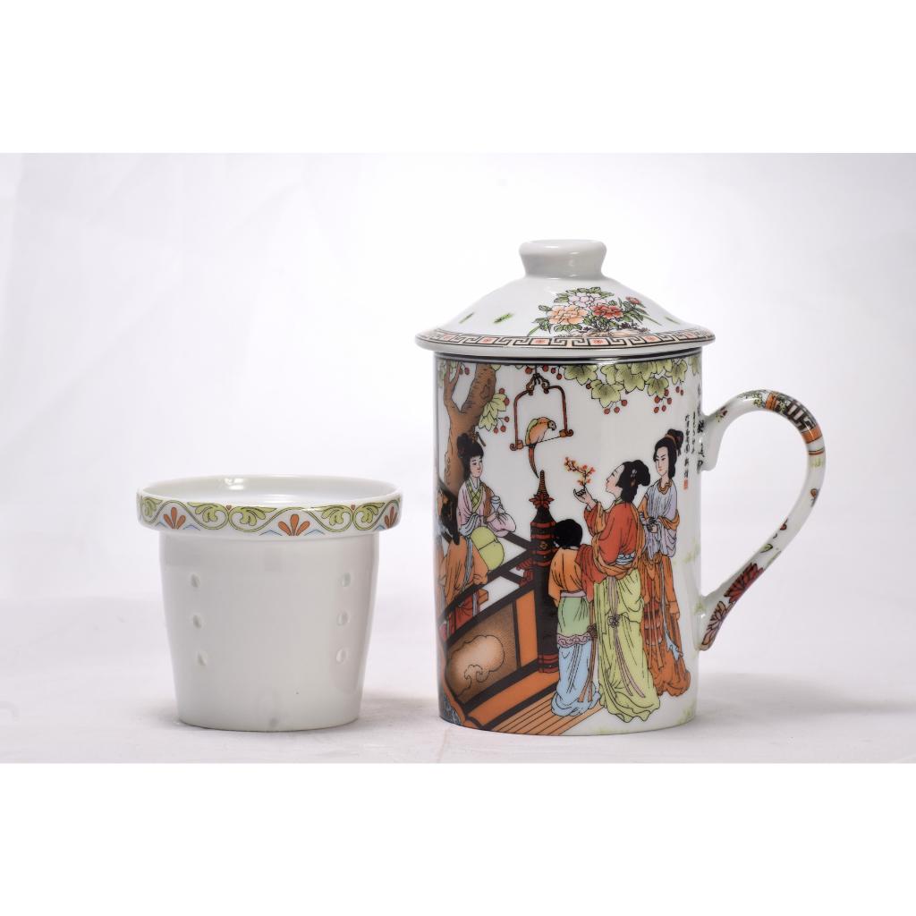 Taza con filtro oriental B