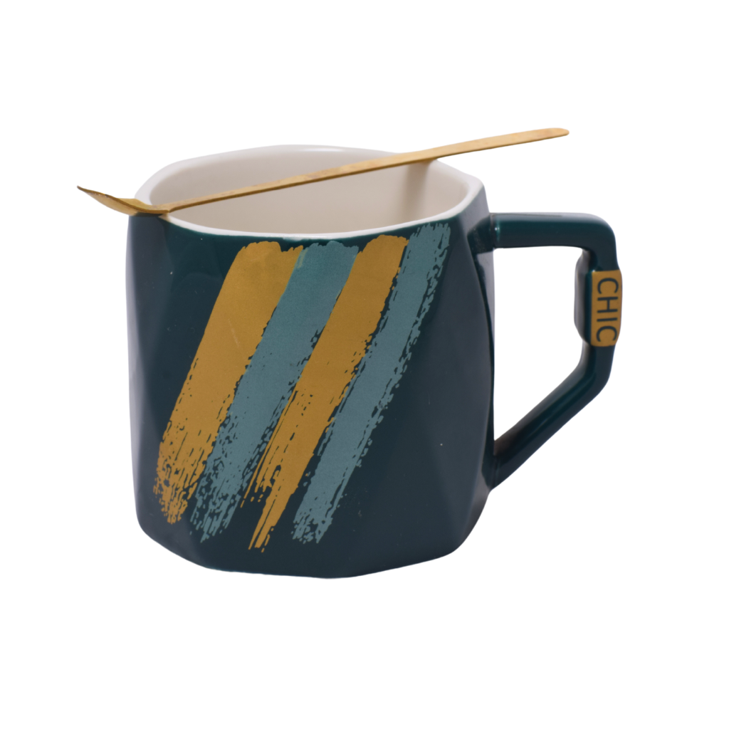 Taza chic verde