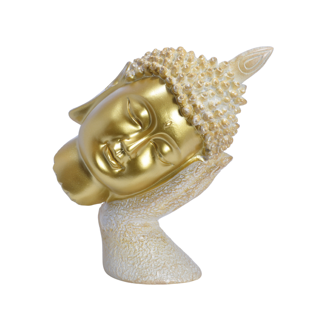 Cabeza de Buda Dorada