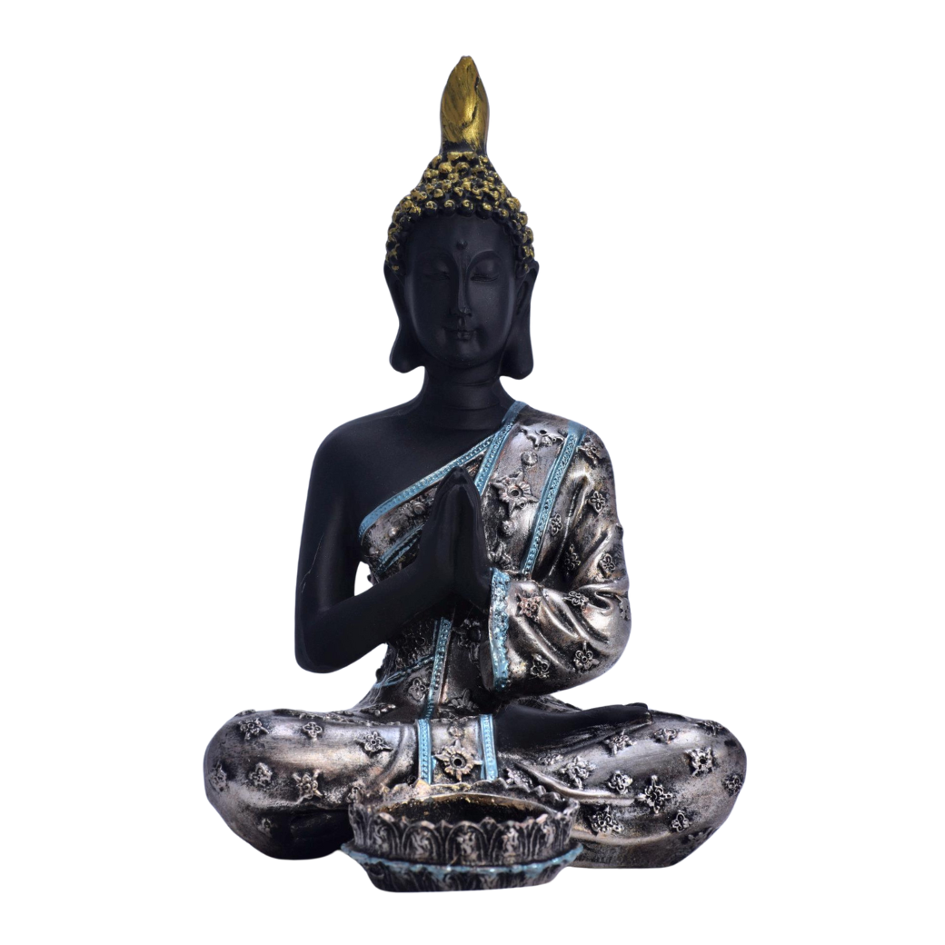 Buda Portavela en Gesto de Oración