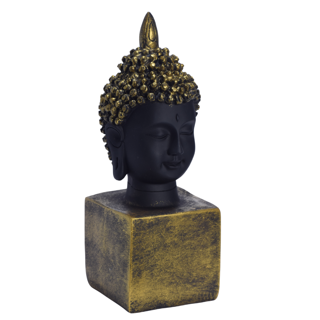 Cabeza de Buda con Base Cuadrada