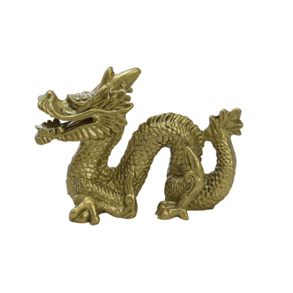 Dragón Chino Dorado