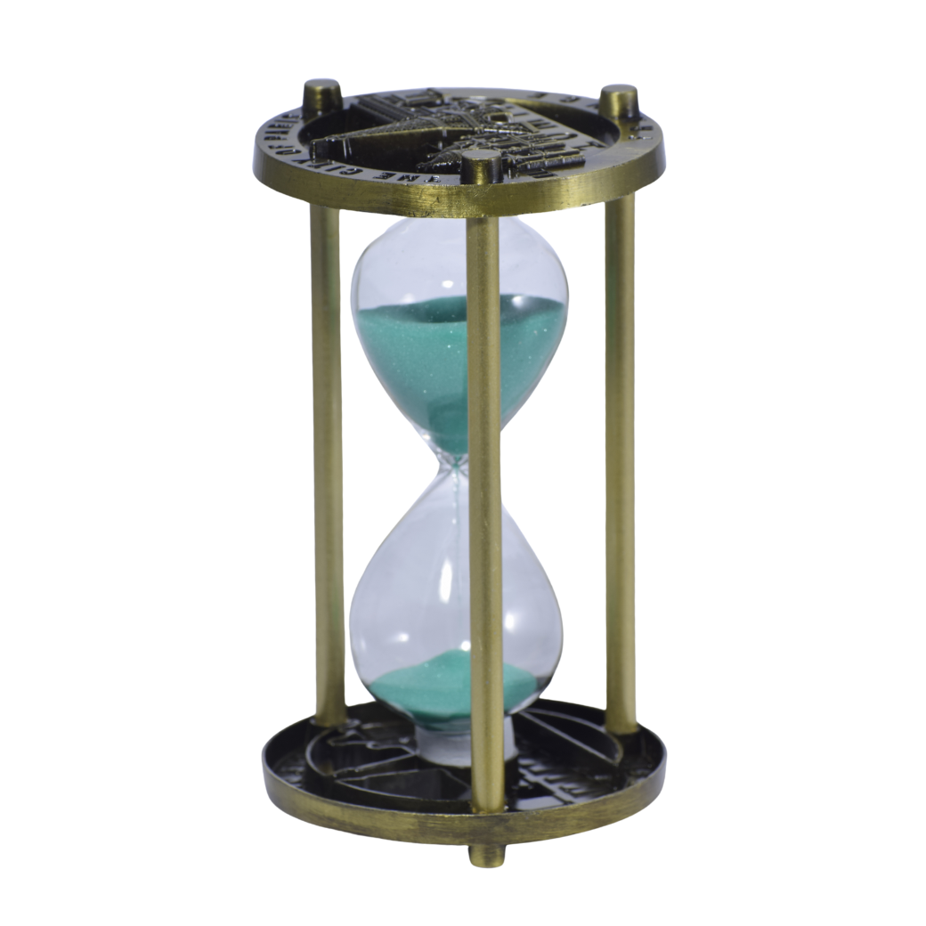 Reloj de Arena París con arena turquesa