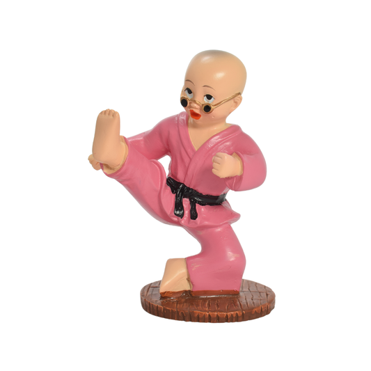 Monje Kung Fu Rosa