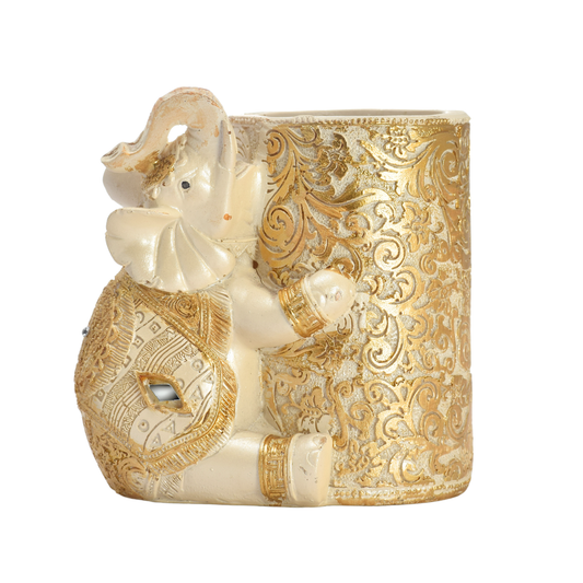 Portalapicero Elefante Crema