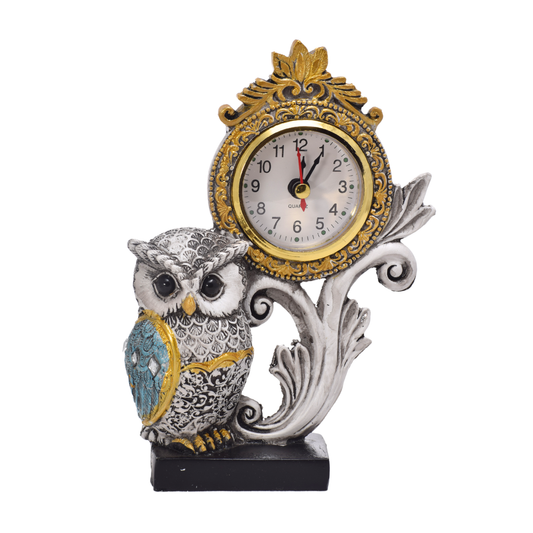 Reloj de Búhos  Azul