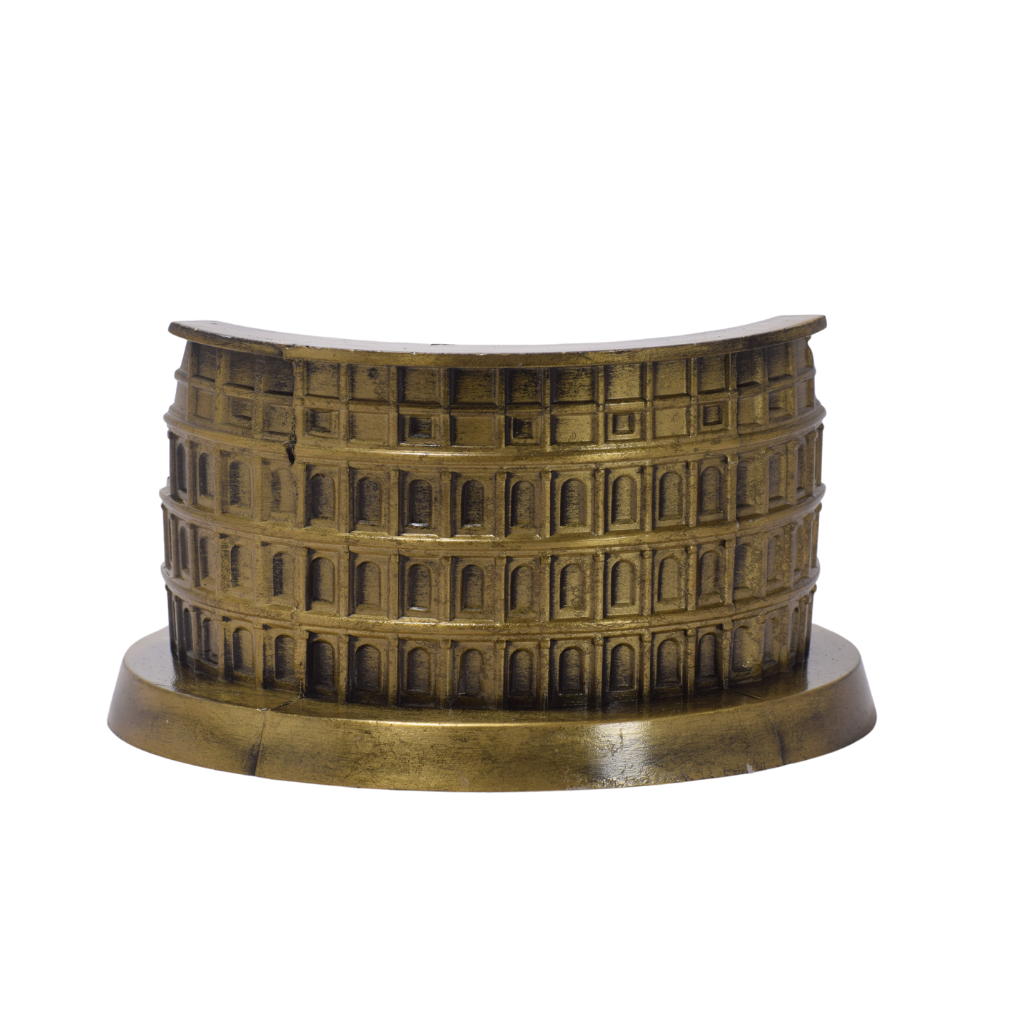 Coliseo Romano en Metal