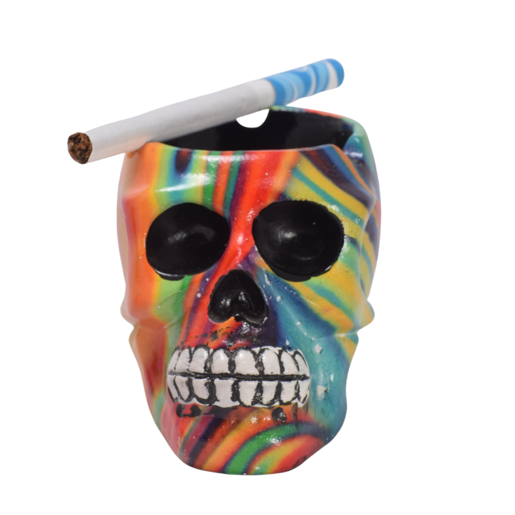 Cenicero Calavera Colores B