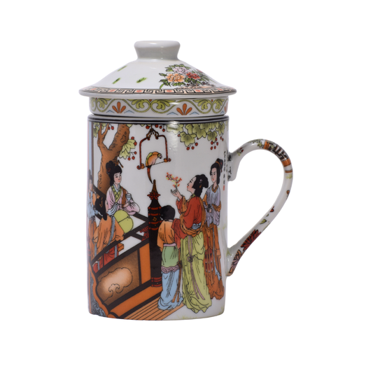 Taza con filtro oriental B