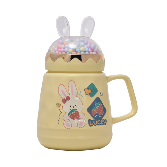 Taza tapa de conejo