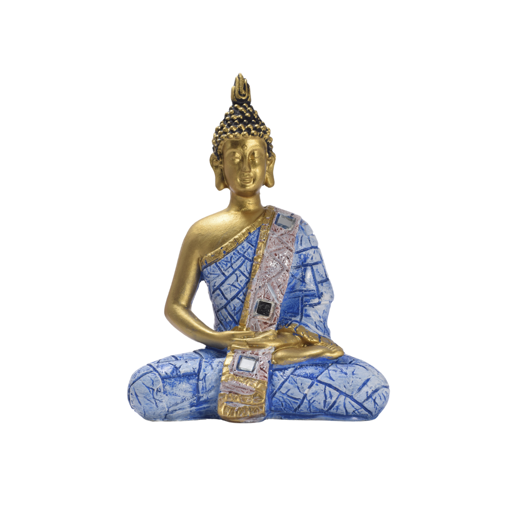 Buda Meditación Azul S