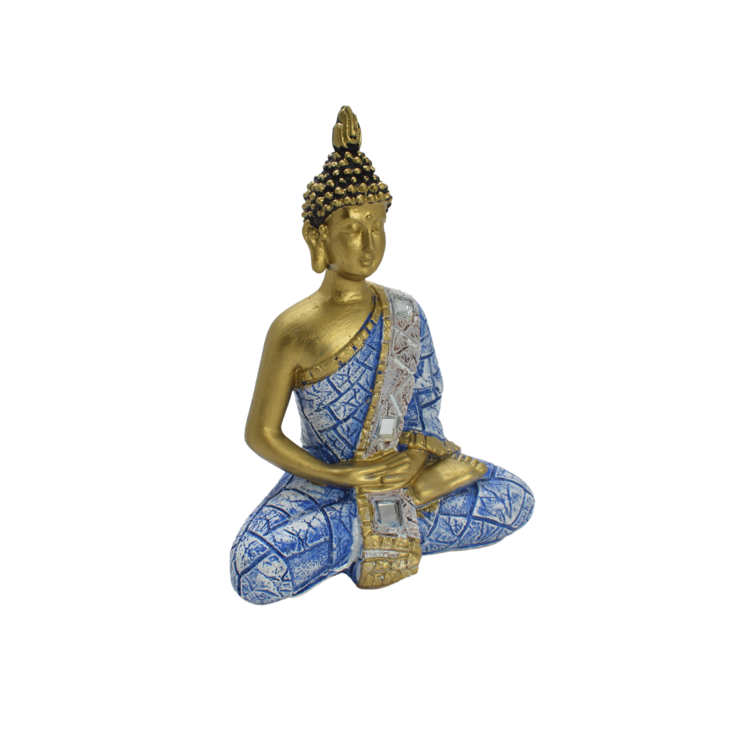 Buda Meditación Azul S