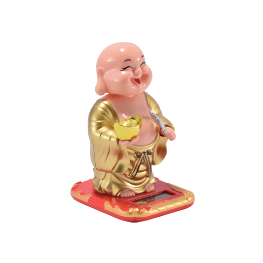 Buda de la Riqueza Solar Mediano