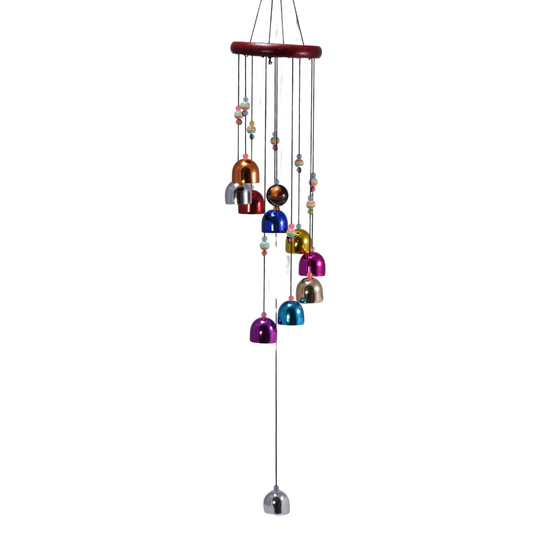 Móvil de Campanas de Viento Multicolor