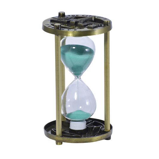 Reloj de Arena París con arena turquesa