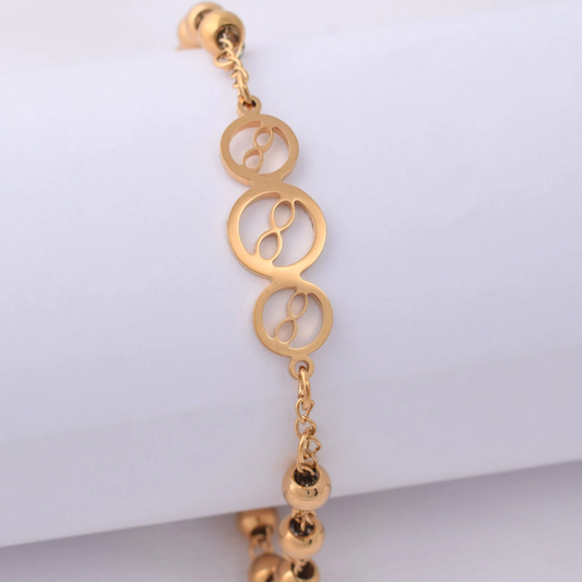 Pulsera Triple infinito